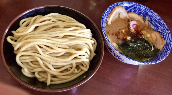 「つけめん 並with 半肉盛」@次念序の写真