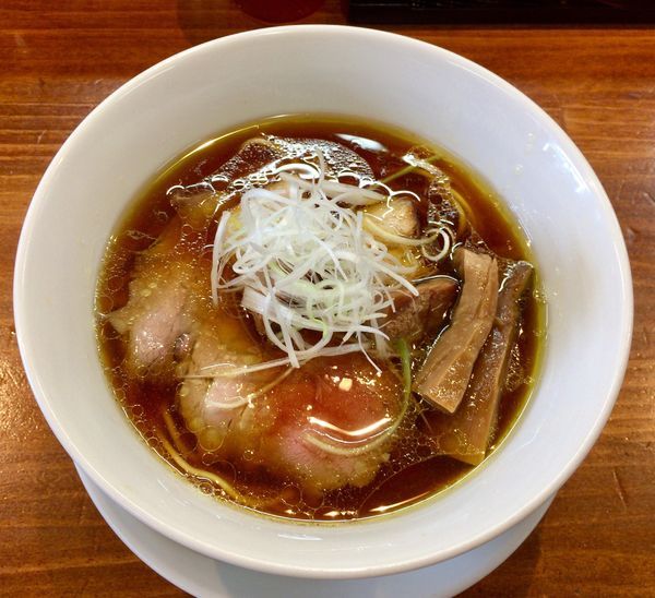 「呼び戻しコンチータ 正油味」@塩らーめん 千茶屋の写真