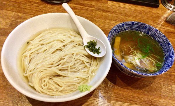 「限定 昆布水つけ麺 大盛 塩ver」@麺処 青野の写真