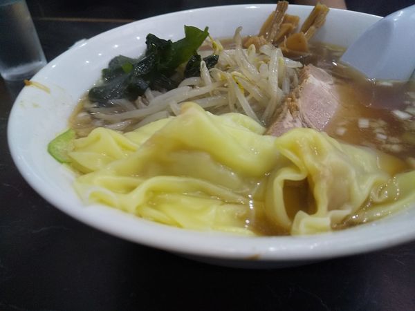 「#ワンタン麺 #580円」@登龍の写真