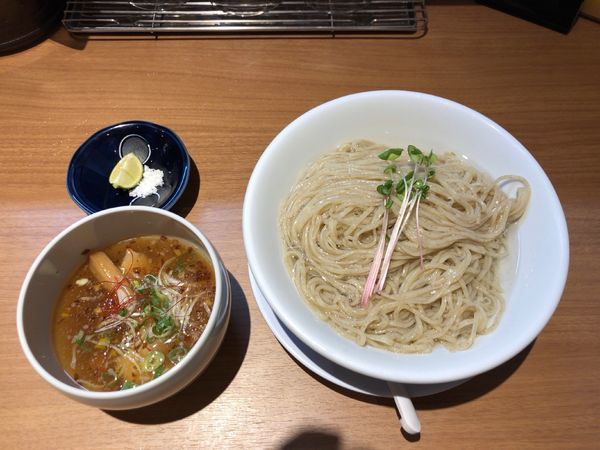 「昆布水つけ麺(塩)」@麺屋 㐂八の写真