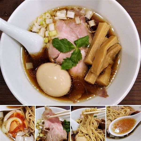 「特製醤油らぁ麺　980円」@らぁ麺 わら屋 浅草橋店の写真