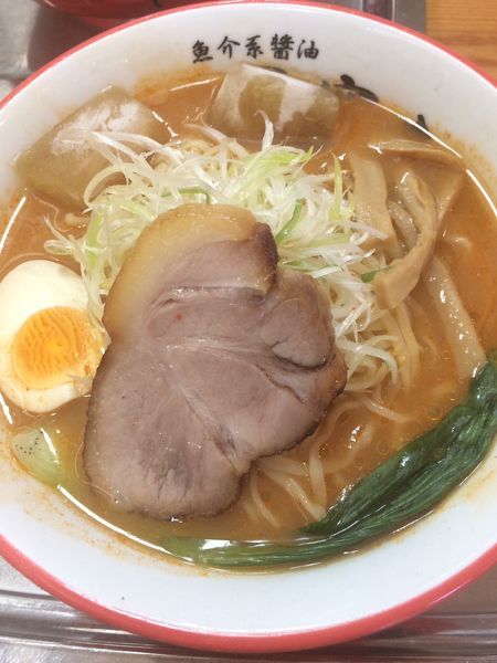 「［限定］冷やし味噌らーめん」@魚介系醤油拉麺専科 海空土の写真