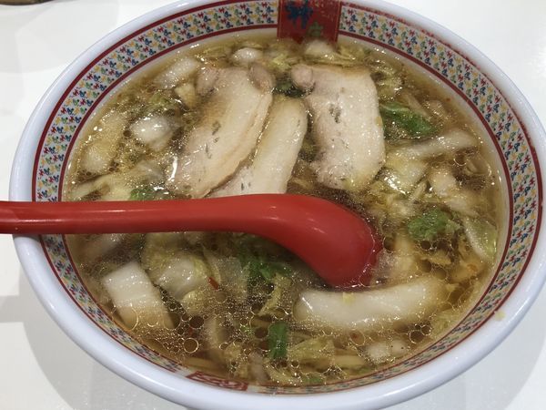 「おいしいラーメン　￥７５０」@どうとんぼり神座 アトレ川崎店の写真