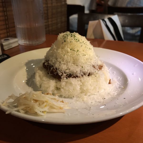 「チーズドライキーマカレー」@カレーハウスゴッドの写真