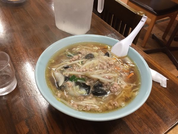 「もやしラーメン」@中華食堂 麗蘭の写真