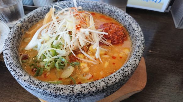 「極味噌冷やし担々麺～コールドストーンヌードル～820円」@極味噌らぅめん 吟屋の写真