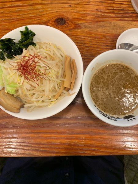 「海老味噌つけ麺(900円)」@つけめんTETSU さいたま特別版の写真