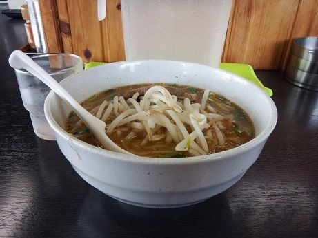 「ハーフらー麺（味噌）」@らぁめん サスケの写真