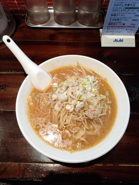 「味噌らーめん　780円」@らーめん 増田やの写真