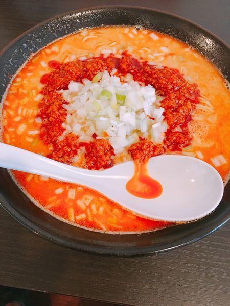 「担々麺 辛【限定15食】」@神担 -GODTAN-の写真