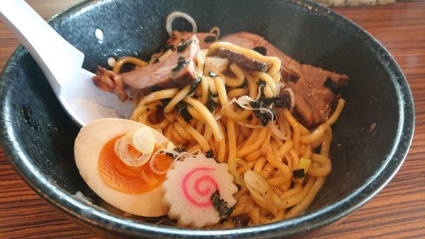 「味玉響油そば」@麺屋渡来人外伝 麺屋饗者 ～KYOUJA～の写真