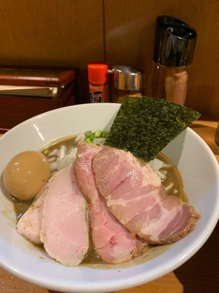 「特製濃厚そば」@亀戸煮干中華蕎麦 つきひの写真