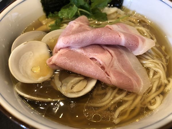 「蛤そば」@中華そば 四つ葉の写真