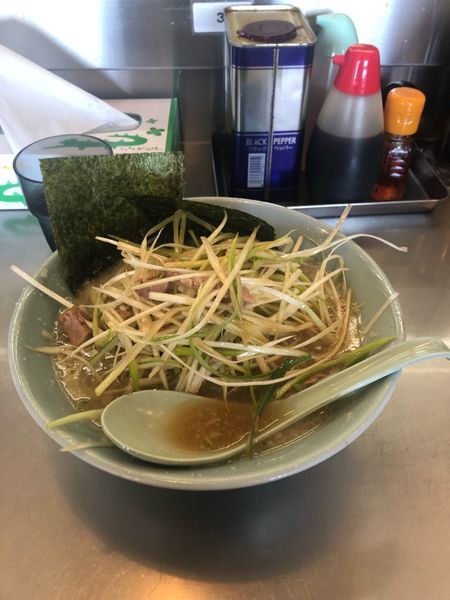 「ネギラーメン690円」@ラーメンショップ 椿 玉造店の写真