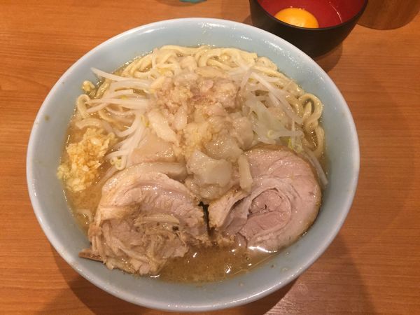 「小ラーメン¥740+生たまご¥50」@ラーメンBoo Boo太郎。の写真