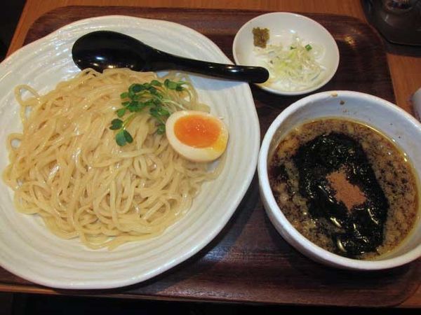 「鶏×魚介つけ麺並　790円」@麺処直久 新橋店の写真