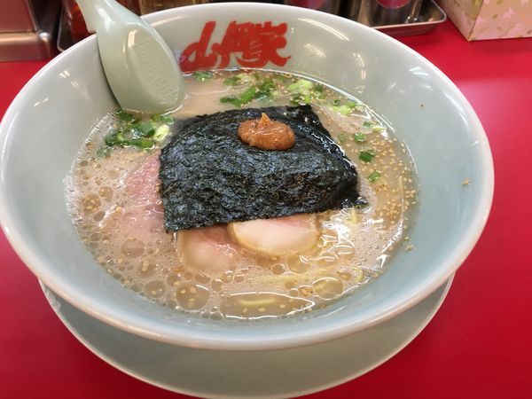 「朝ラーメン(450¥)」@ラーメン山岡家 石岡店の写真
