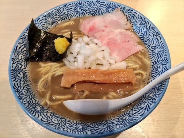 「ゲリラ限定 RAMEN煮干しど真ん中」@らー麺 アオキジの写真
