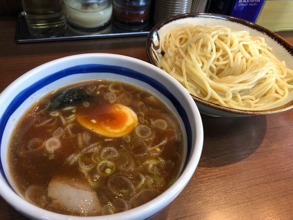 「つけ麺並+味玉」@つきみ野大勝軒の写真