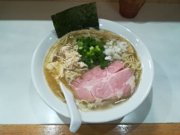 「濃厚塩ラーメン　大盛」@麺屋 扇 SENの写真