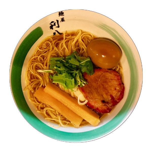 「☆土曜夜日曜限定 烏賊そば☆」@自家製麺 麺屋 利八の写真