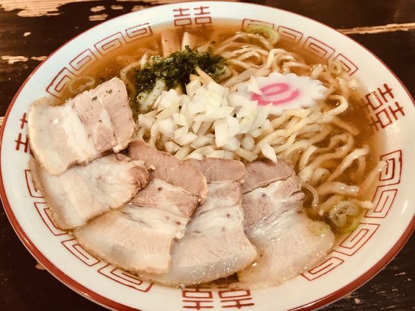 「あごだし中華（中）」@亞呉屋 山形駅前店の写真