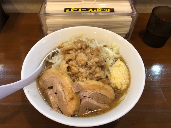 「ラーメン小  アブラ ニンニク」@ラーメンパワースポット 厚木店の写真