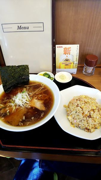 「ラーメンセット」@三代目 一平の写真