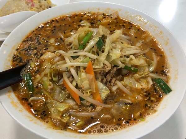 「味噌タンタン麺」@歩夢蘭の写真