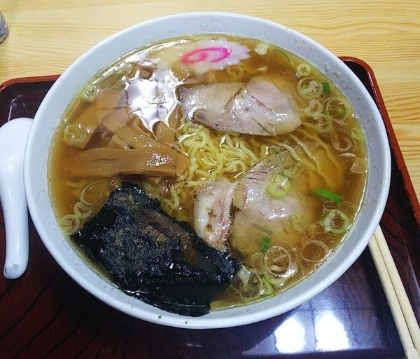 「ラーメン600円」@新月食堂の写真