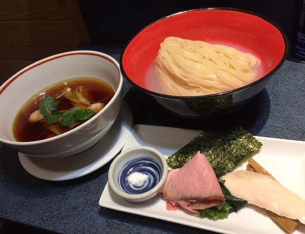 「つけめん＋ワンタン」@とものもとの写真