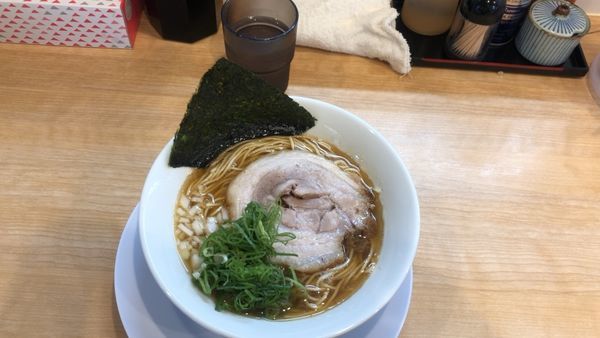「煮干し醤油ラーメン750円」@麺屋 瑞風の写真