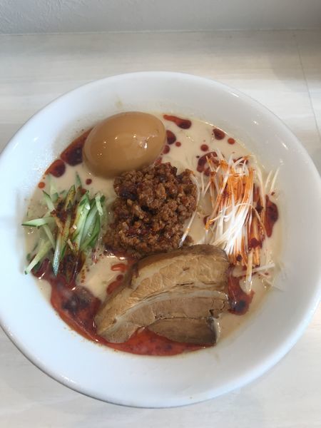 「【季節限定】特製冷やし白ゴマ担々麺」@中華そば いとうの写真