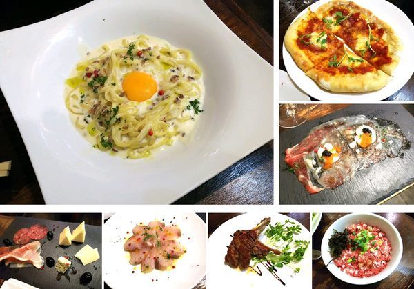 「トリュフクリームの和えそば（コース料理の中の一品）」@麺庵 小島流の写真