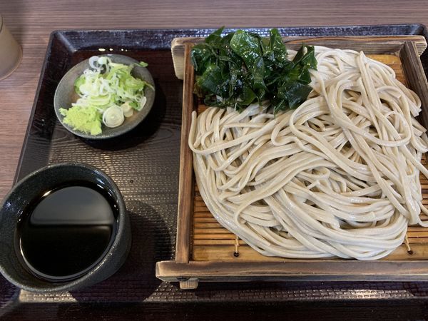 「大盛りそば 430円」@嵯峨谷 歌舞伎町店の写真