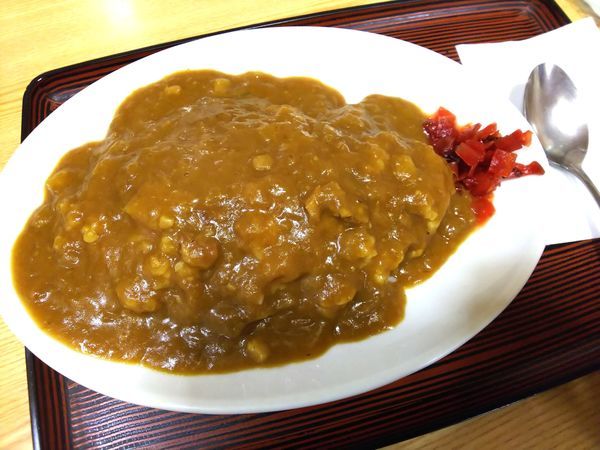 「カレーライス　620円」@長野屋食堂の写真