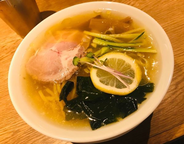 「冷やしイリコそば」@中華そば 二階堂の写真