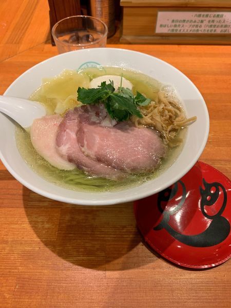 「特製グリーン麺」@麺屋 六感堂 Rock'anDoの写真