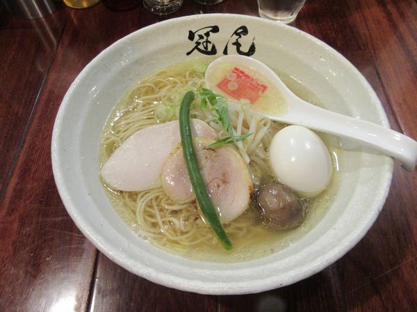 「味玉鶏清湯らぁめん（９３０円）」@らぁめん冠尾 恵比寿西店の写真