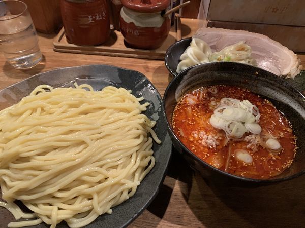 「辛味噌つけ麺 （大）」@つけ麺屋 ごんろく 両国店の写真