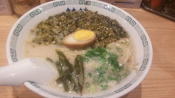 「阿蘇高菜800円」@桂花ラーメン 池袋西一番街店の写真