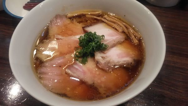 「チャーシュー醤油そば」@櫻井中華そば店の写真