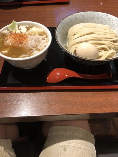 「豚ヅケ麺 女子盛り 味玉」@中華そば 蓮の華の写真