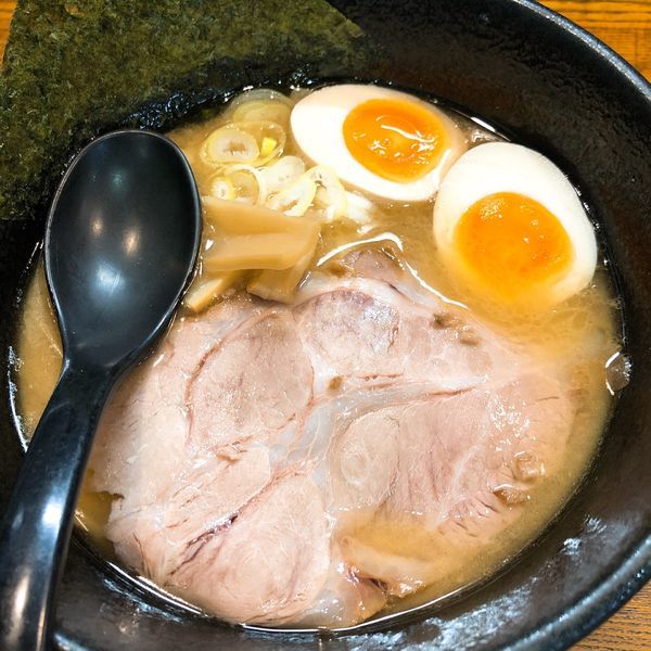 「中華そば  ¥850＋味玉 ¥100」@麺匠 三はしの写真