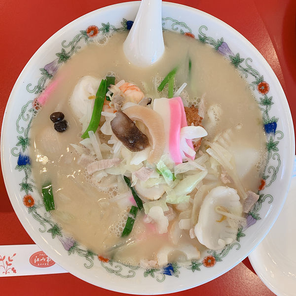 「特製什景湯麺(王さんの特上ちゃんぽん)」@江山楼 中華街本店の写真