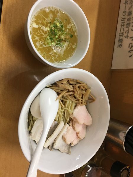 「しおつけ麺＋特製」@塩麺屋 錦太朗の写真