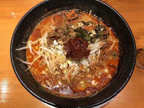 「麻辣担担麺　￥９００」@Hino担担麺 kokuuの写真