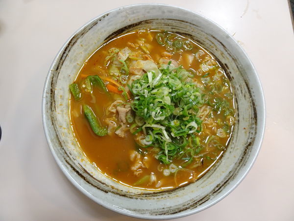 「ぴりかららーめん」@元祖第一旭 久御山店の写真