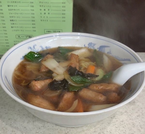 「特肉ソバ」@三富の写真